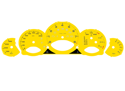 Dial Faces. Porsche 997 MPH Cars - F97641200M0